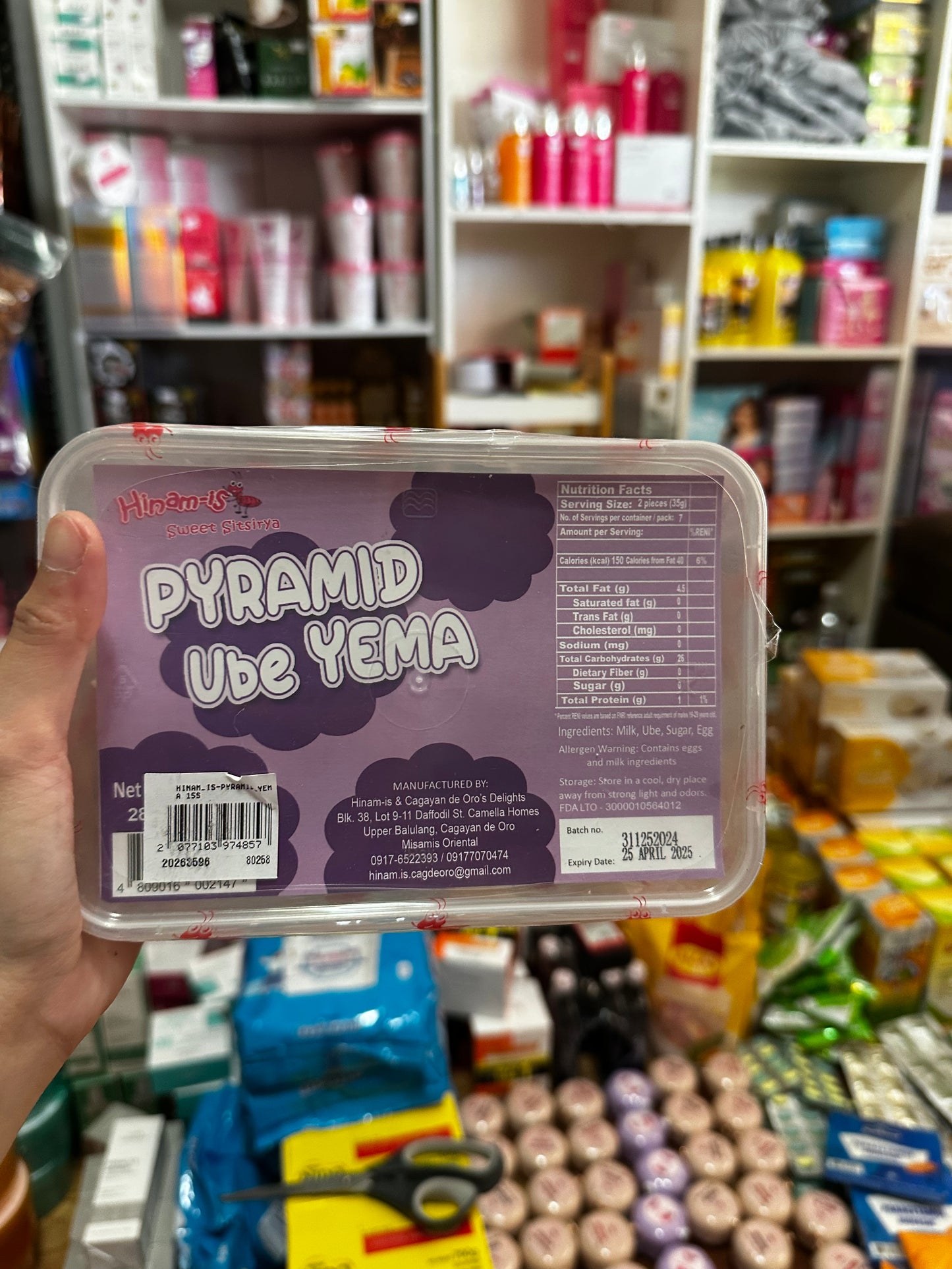 Hinam-is PYRAMID Ube Yema 15s