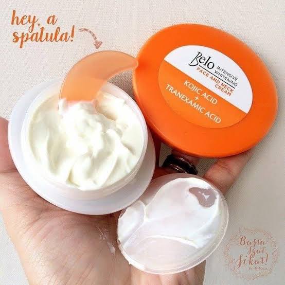 Belo Kojic Acid + Tranexamic Acid Face and Neck Cream 50g