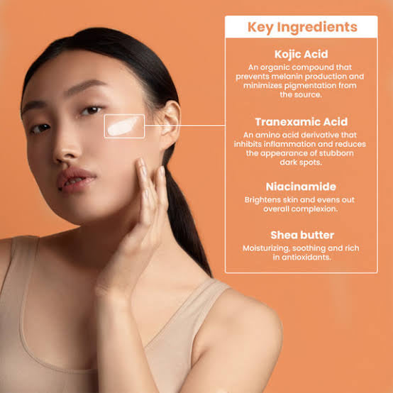 Belo Kojic Acid + Tranexamic Acid Face and Neck Cream 50g