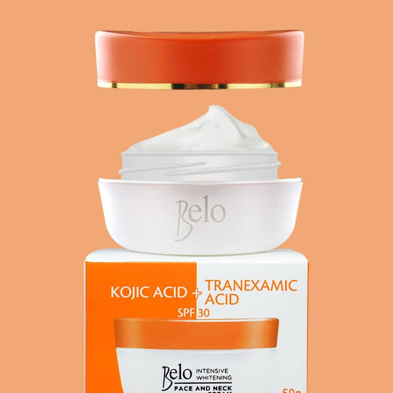 Belo Kojic Acid + Tranexamic Acid Face and Neck Cream 50g