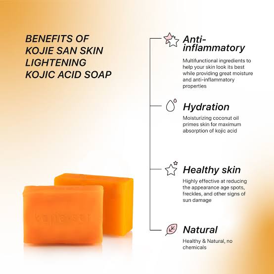 Kojiesan Skin Lightening Soap - FAMILY BEAUTY PACK 135gX6