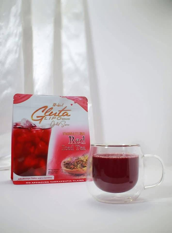 Glutalipo Red Iced Tea - 10 Sachets