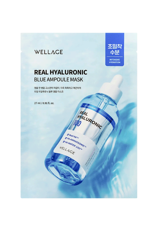 WELLAGE REAL HYALURONIC BLUE AMPOULE (SERUM) 100 - 100ml
