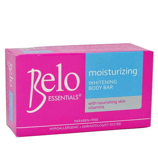 BELO ESSENTIALS MOISTURIZING WHITENING BODY BAR SOAP 135g
