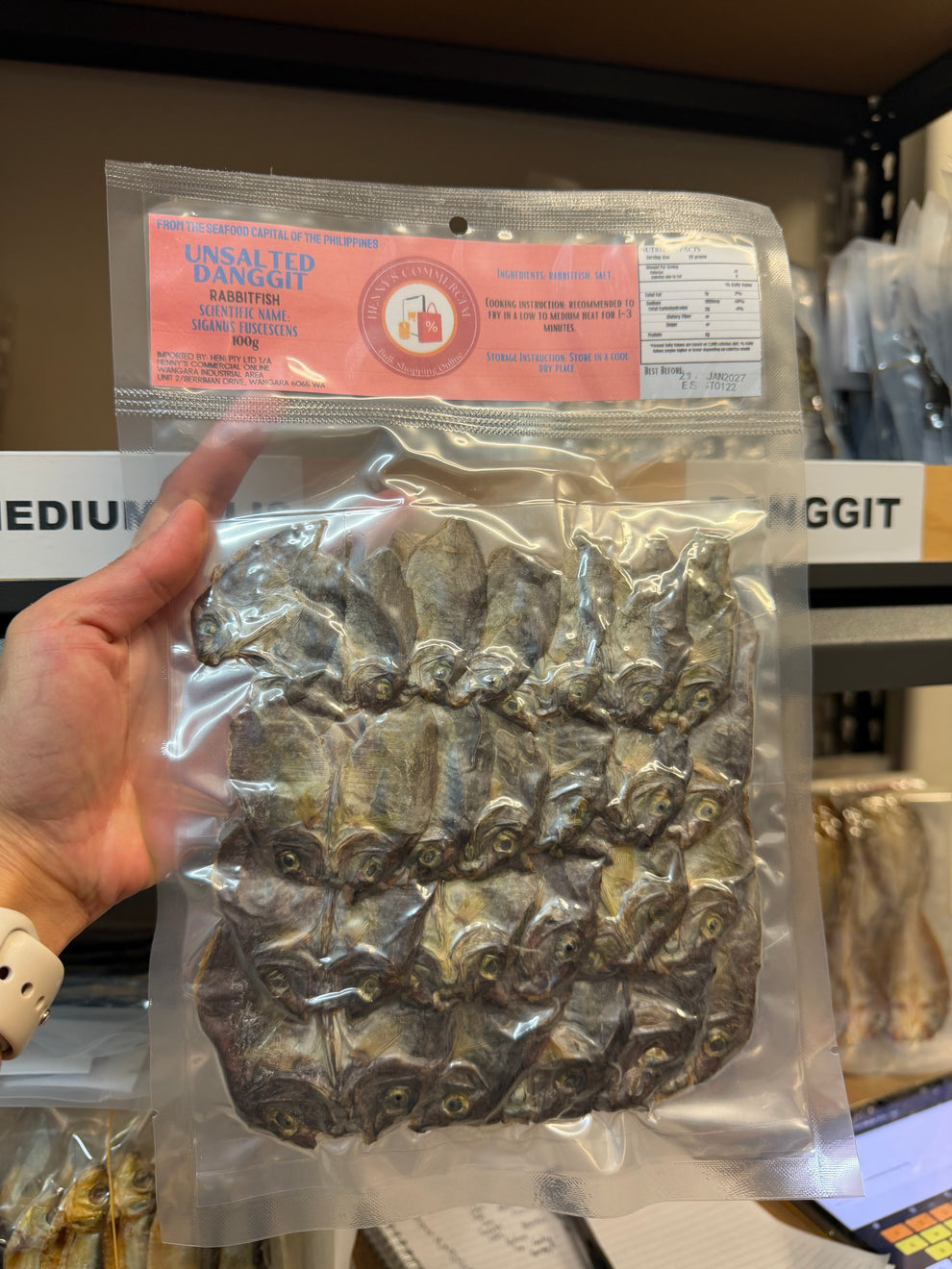 HDF Unsalted Boneless Danggit 100g – Perth Affordable Beauties PTY LTD