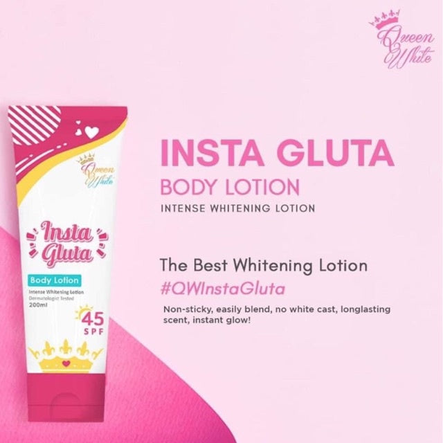 The Queen White Insta Gluta Body Lotion - 200ml