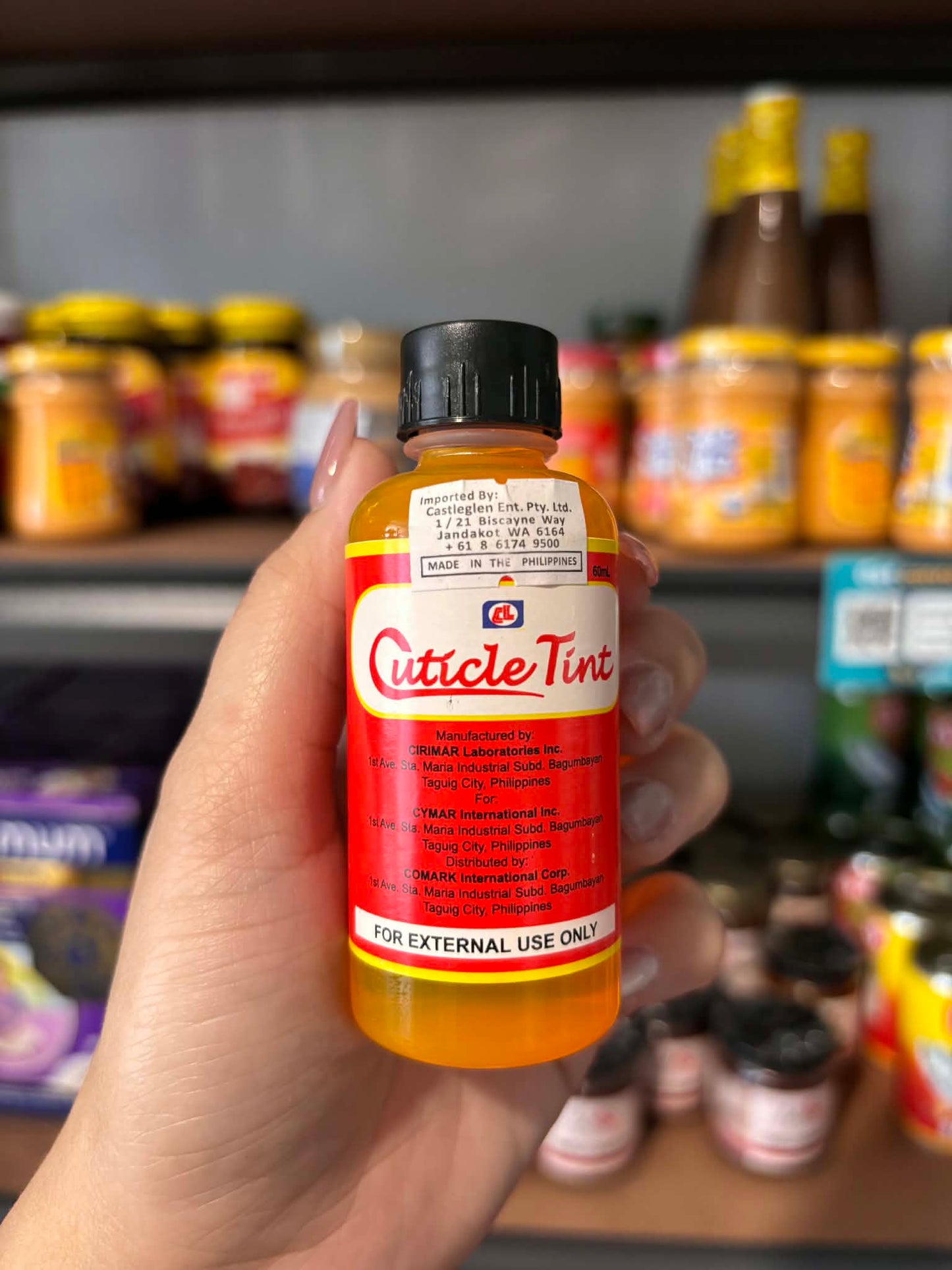 Nails Cuticle Tint Merthiolate 60ml