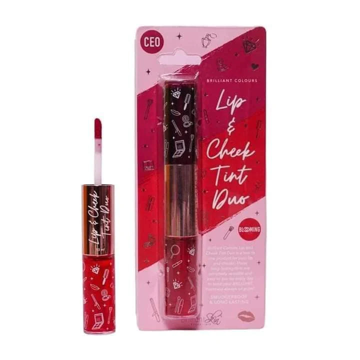 Brilliant Colours Lip & Cheek Tint Blooming CEO Duo - 2 Shades