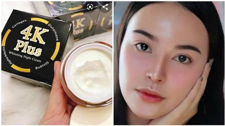 4K PLUS WHITENING NIGHT CREAM