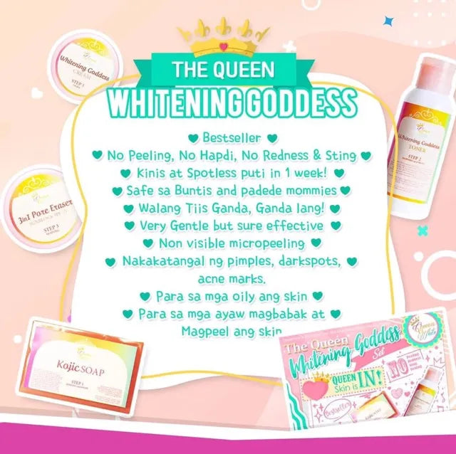 The Queen Whitening Goddess Set