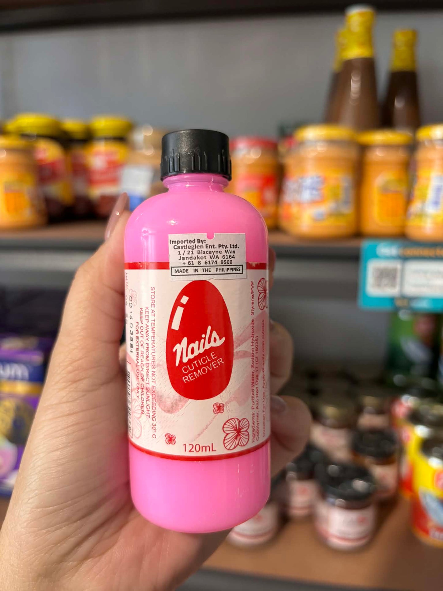 Nails Cuticle Remover 120ml