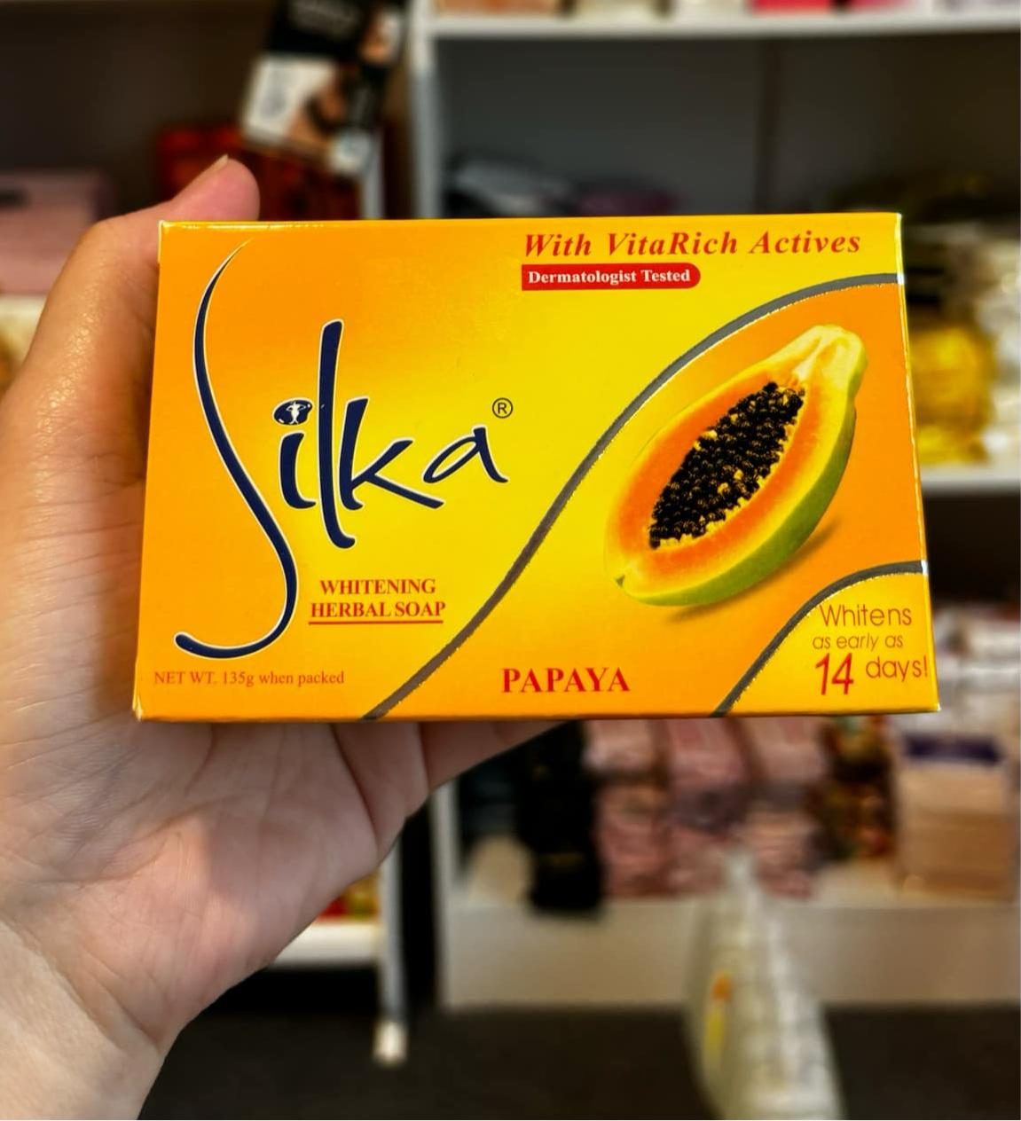 SILKA PAPAYA SOAP 135g