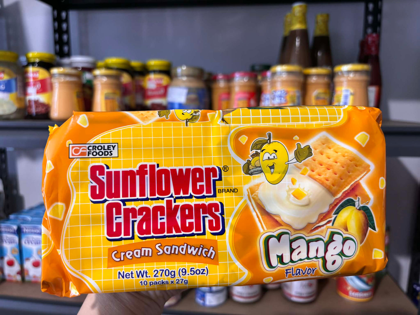 Sunflower Cracker Cream
Sandwich Mango 10x27g