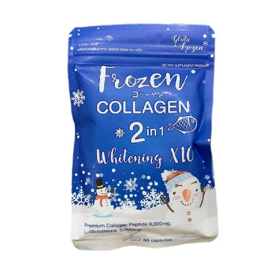 Frozen Collagen 2in1 x10 Whitening - 60 Capsules