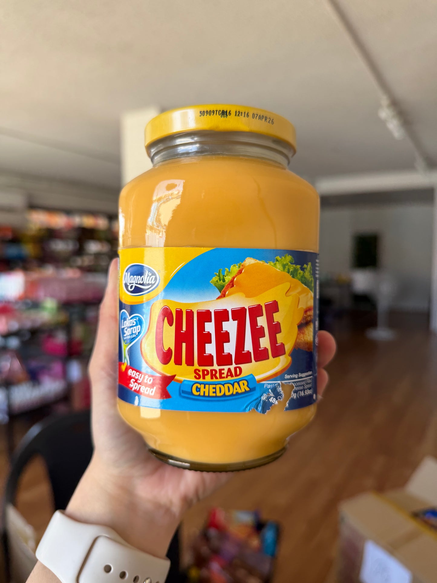 Magnolia CHEEZEE Spread cheddar 480g
