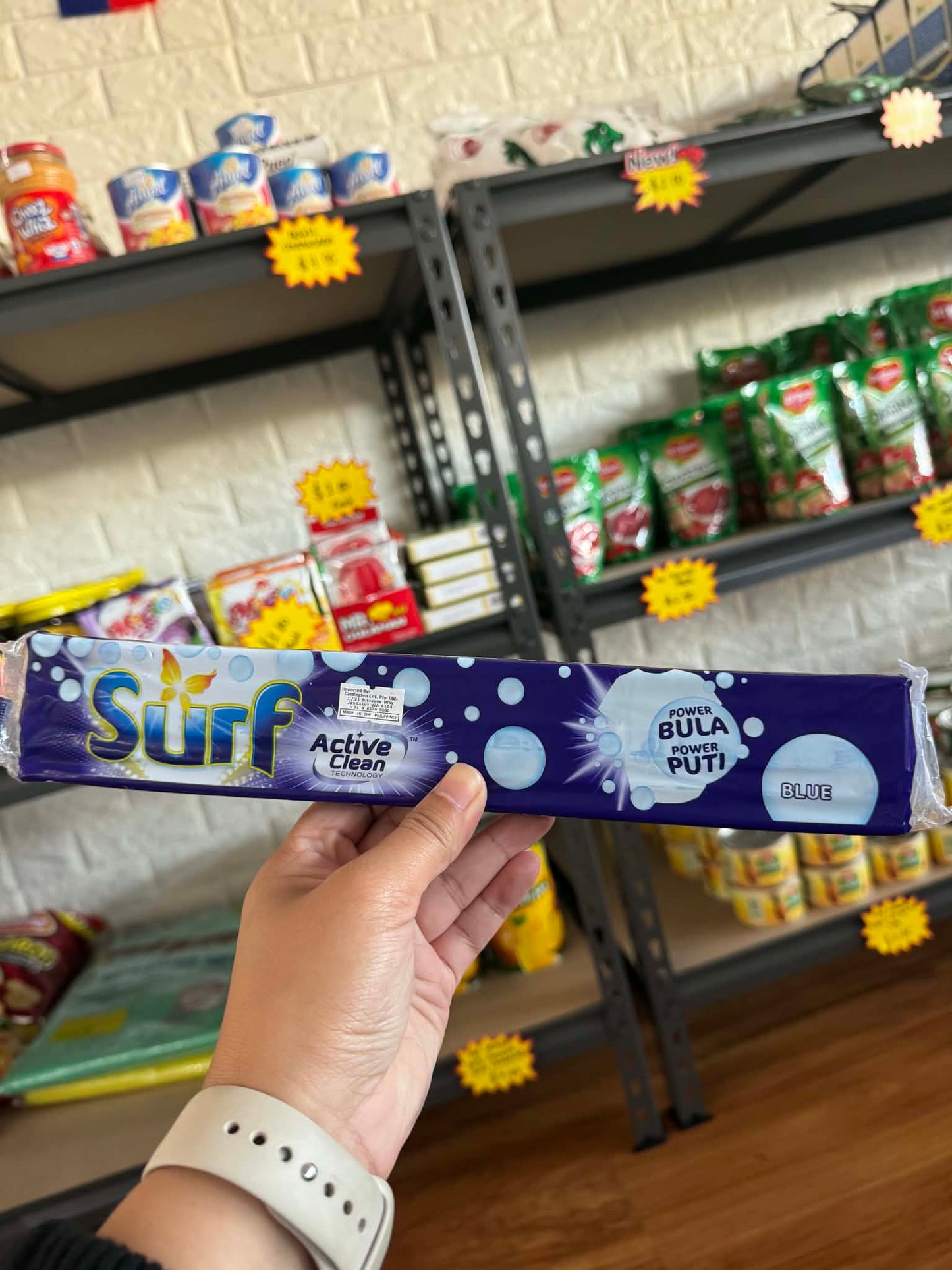 Surf Active Clean Detergent Bar Blue 360g