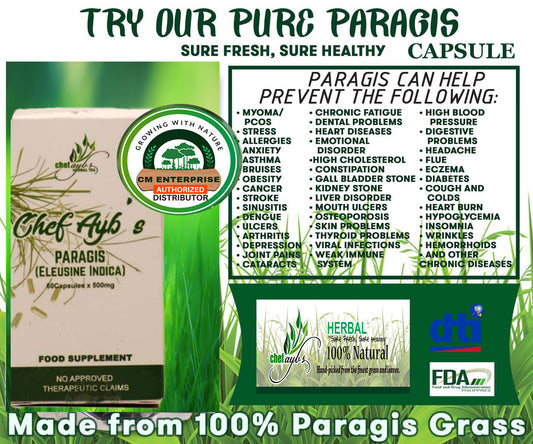 Chef Aybs Paragis Pure Capsules - 30 Capsules (MINI)