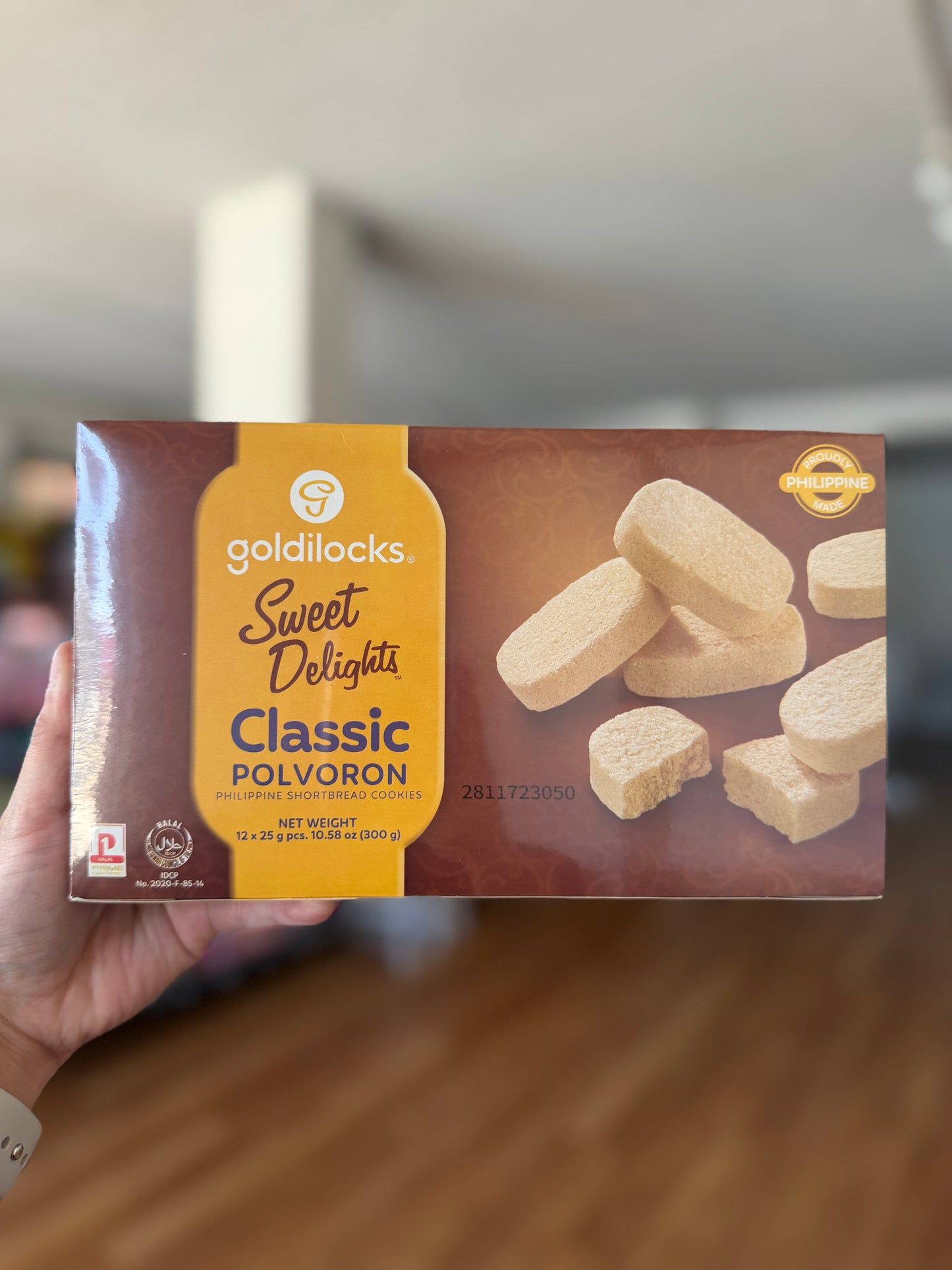 GOLDILOCKS Sweet Delight CLASSIC POLVORON 12pcsx25g