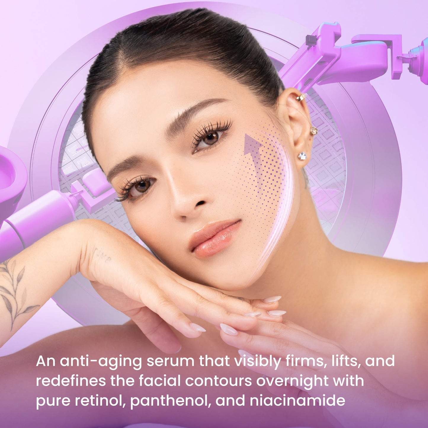 Luxe Organix Retinol Radiance Overnight Botox Lift Serum 30ml