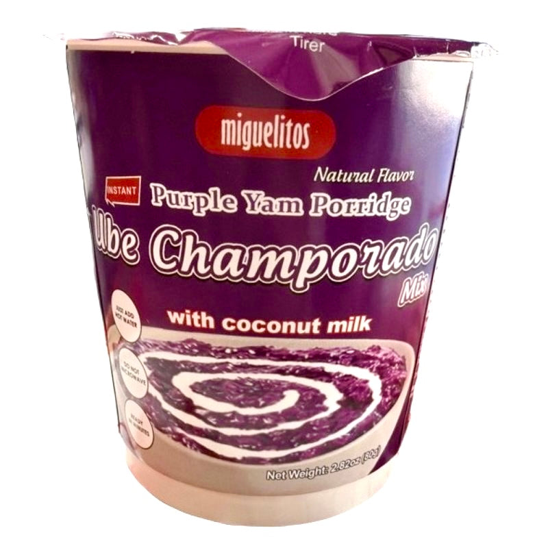 MIGUELITOS INSTANT UBE CHAMPORADO CUP 80g