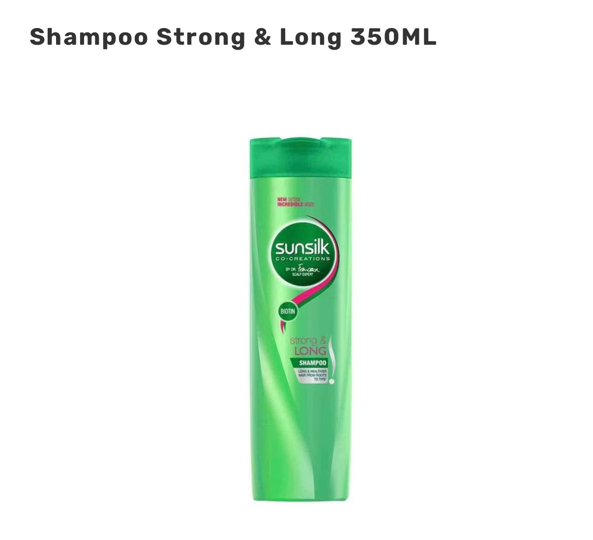 SUNSILK Shampoo Strong & Long 350ML