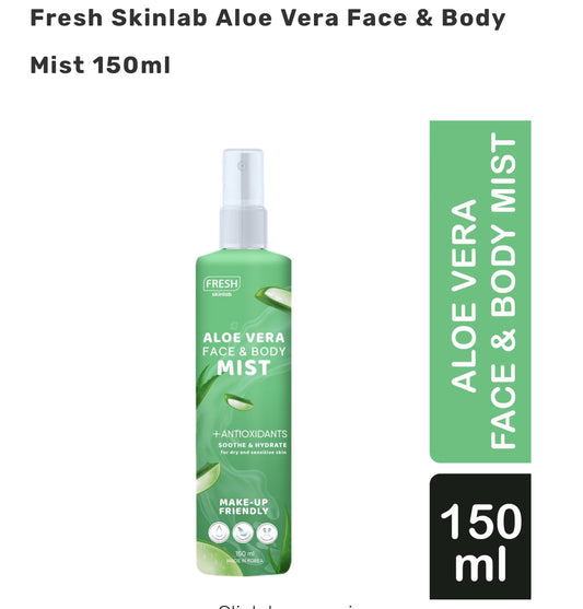 FRESH Skinlab Aloe Vera Face & Body Mist 150ml