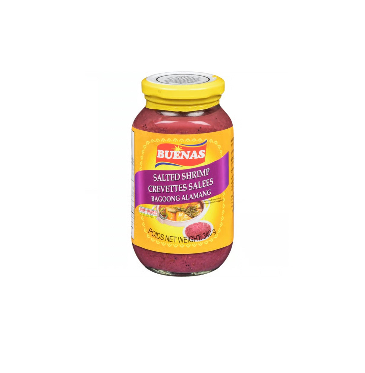 Buenas Salted Tiny Shrimp (Bagoong Alamang) 340g
