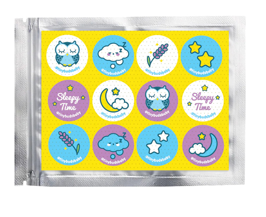Tiny Buds Sleepy Time Stick Ons - 12 Stick Ons