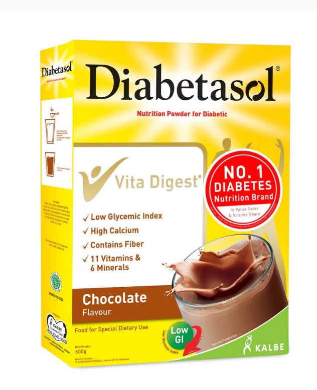 DIABETASOL Chocolate Flavour 600g