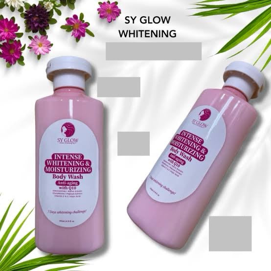 SY Glow Intense Whitening and Moisturizing Body Wash - 200mL