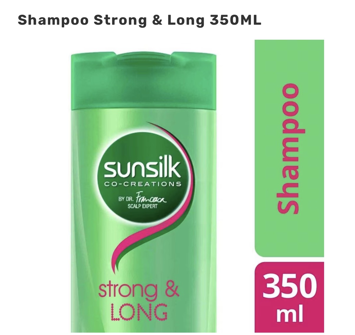 SUNSILK Shampoo Strong & Long 350ML