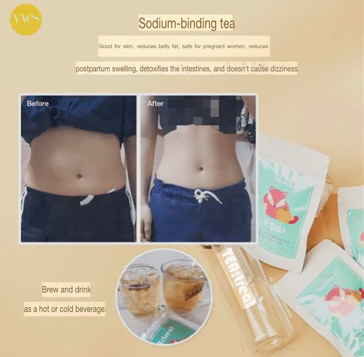 TEA TREAT RED BEAN PUMPKIN Fox Tea 22T 1.55gx20 bags - SALE‼️