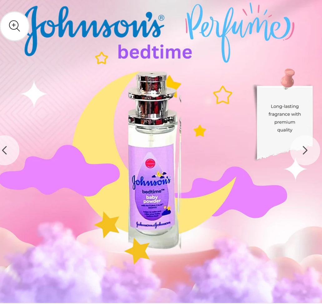 Johnsons Perfume Purple Bedtime Baby Powder