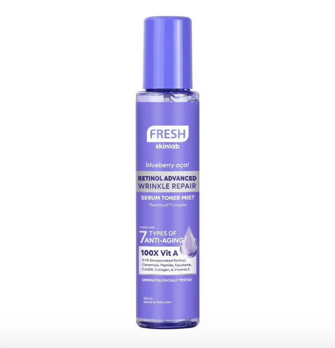 FRESH Skinlab Retinol Advanced Wrinkle Repair Serum Toner Mist 150ml