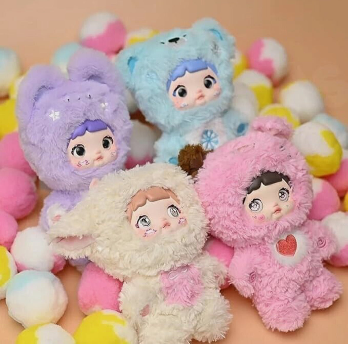 Nommi Blind Box - Nommi Loveliness Never Ends Series Plush Cute Collectible Gift