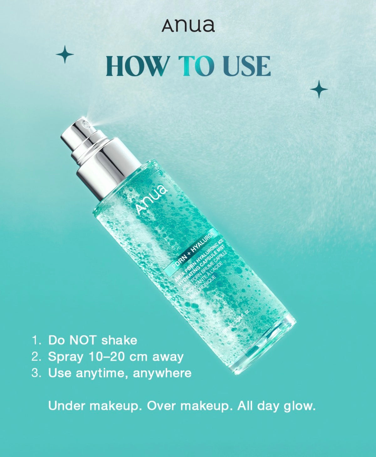 Anua PDRN Hyaluronic Acid Moisture Capsule Mist 100ml
