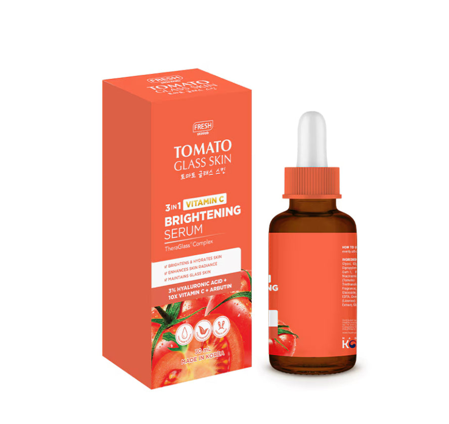 FRESH Skinlab Tomato Glass Skin 3in1 Vitamin C Brightening Serum 30 ml