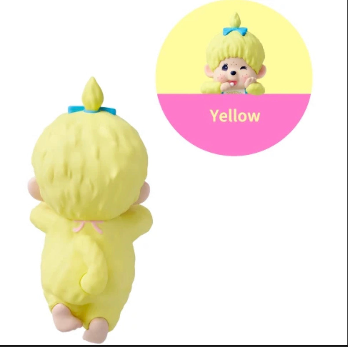 Sony Angel Monchhichi - HIPPERS Monchhichi COLORS: Wink Series - NO COLOR CHOOSING (Blind Box)