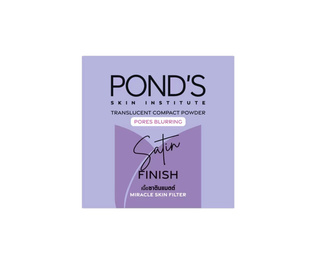 Ponds Translucent Compact Powder Pore Blurring Satin Finish 9g - PURPLE