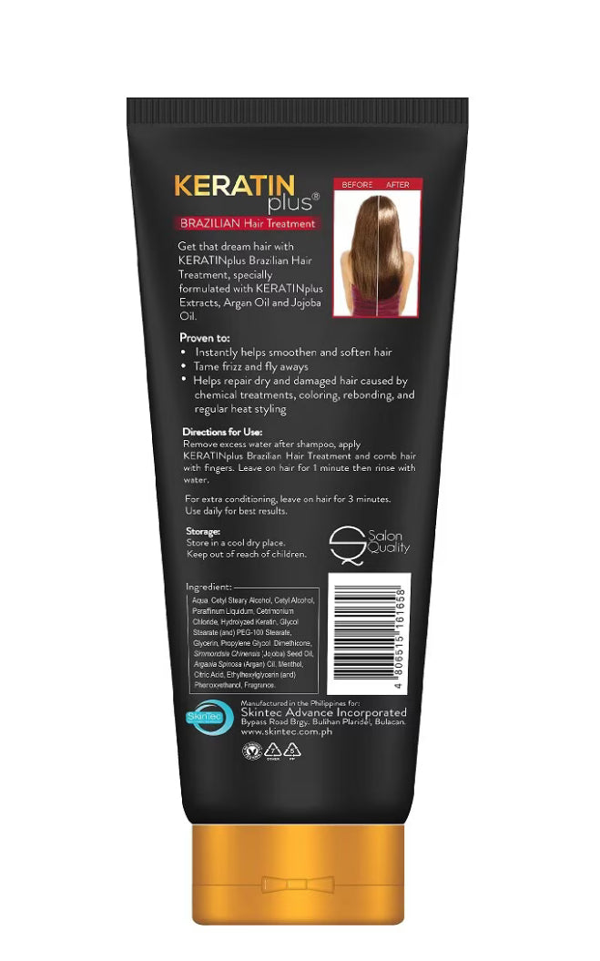 KERATIN PLUS Brazilian Hair Treatment 200g