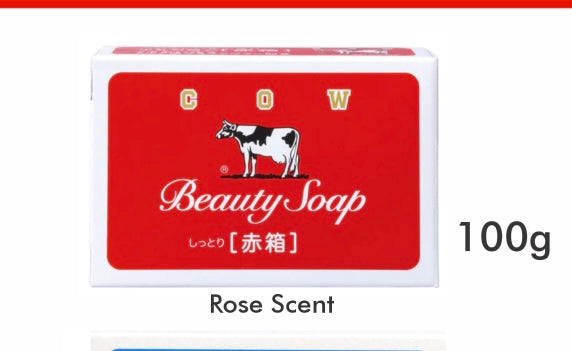 JAPAN 🇯🇵  COW BRAND BEAUTY SOAP RED 100g