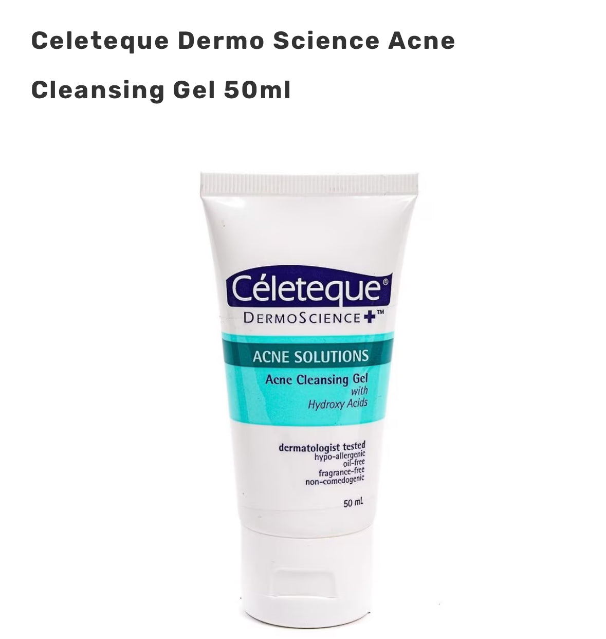 Celeteque Dermo Science Acne Cleansing Gel 50ml