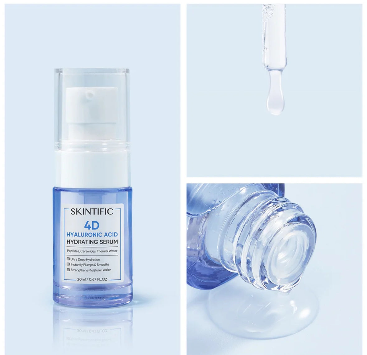 SKINTIFIC 4D HYALURONIC ACID HYDRATING SERUM