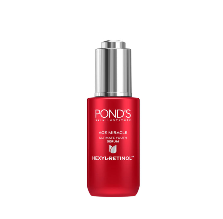 PONDS Age Miracle Ultimate Youth Serum - 50X Hexyl-Retinol Advanced Repair Technology 30g