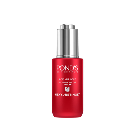 PONDS Age Miracle Ultimate Youth Serum - 50X Hexyl-Retinol Advanced Repair Technology 30g