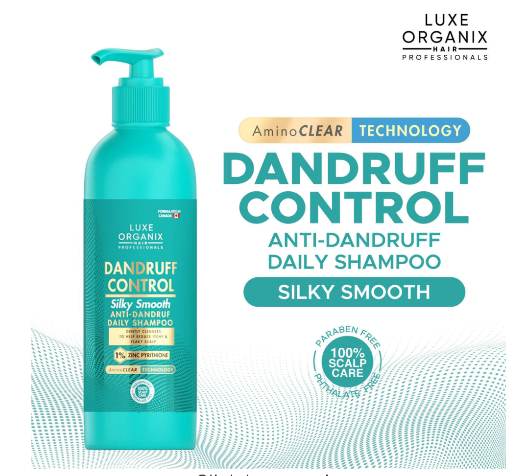 LUXE ORGANIX
Dandruff Control Silky Smooth Shampoo 240ml