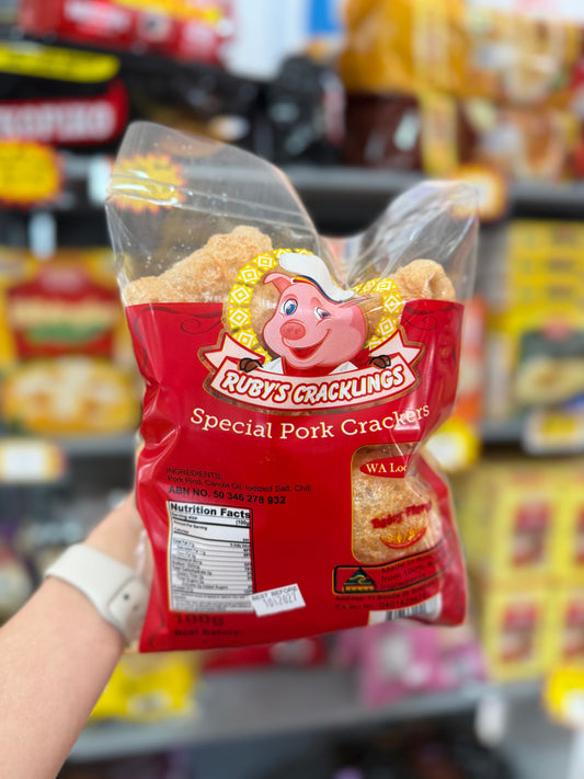 RUBYS CRACKLING SPICY FLAVOUR 100g