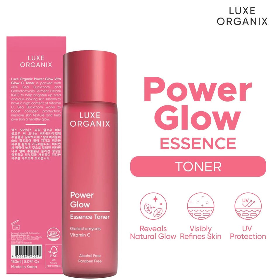 Luxe Organix Power Glow Vita Glow C Toner 150ml