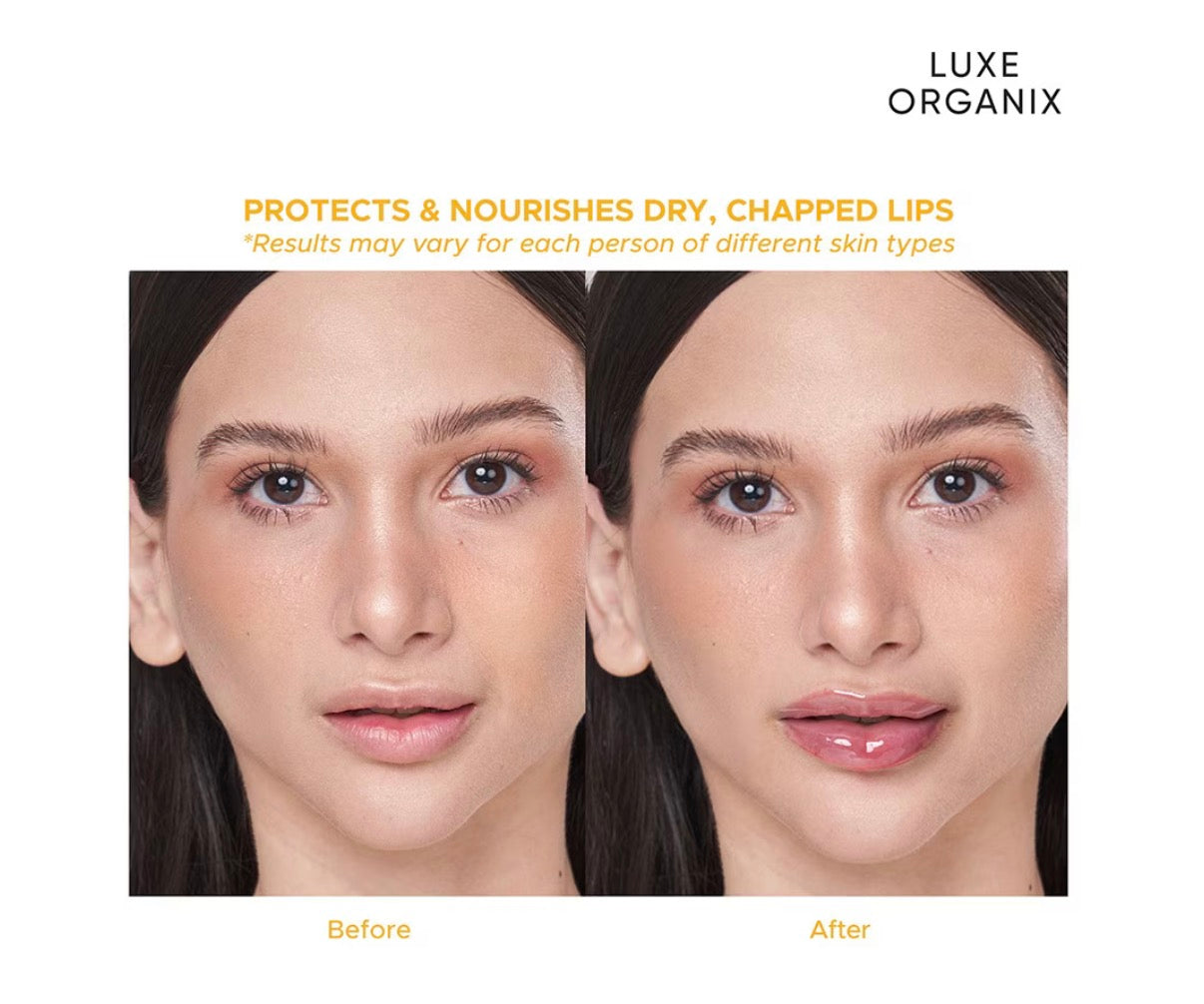 LUXE ORGANIX Panthenol Therapy 24H Lipscreen Sun Lip Essence SPF 50+ PA++++ 10g