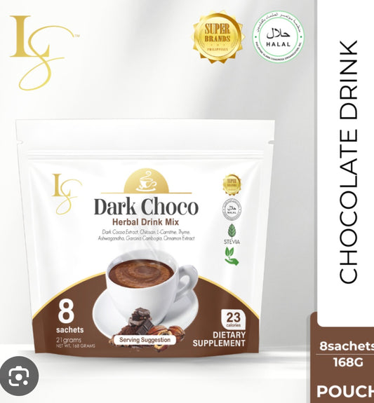 Luxe Slim Dark Choco Pouch - 8 Sachets